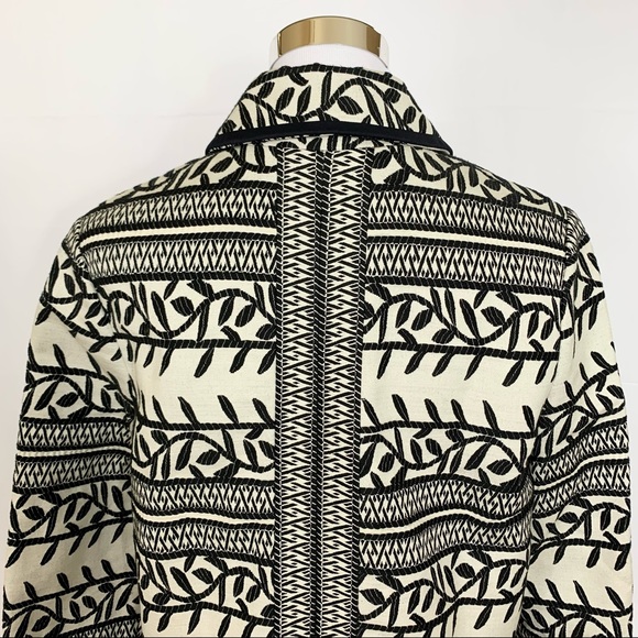 NWOT! Tory Burch Tribal Embroidered Jacket - Picture 7 of 13